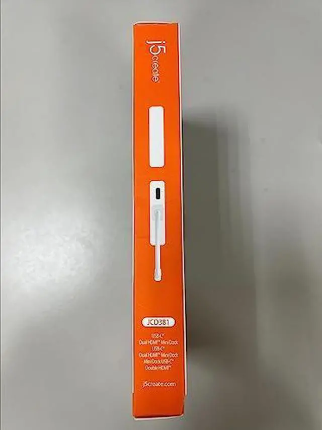 Alt view image 18 of 20 - j5create USB Type-C™ Dual HDMI Mini Dock-Ethernet/ USB 3.1 HUB / PD2.0