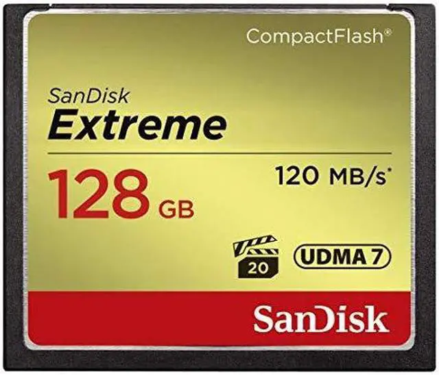 Alt view image 15 of 20 - SanDisk 128GB Compact Flash (CF) Flash Card Model SDCFXSB-128G-G46