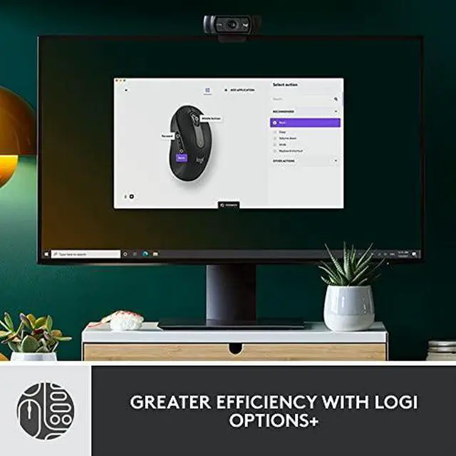 Alt view image 12 of 20 - Logitech Signature MK650 Combo for Business Wireless Mouse and Keyboard Off-White (920-011018)