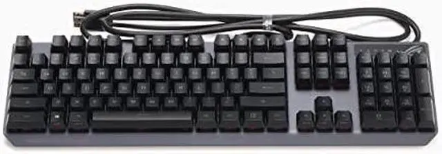 Alt view image 2 of 7 - ASUS Mechanical Gaming Keyboard - ROG Strix Scope RX | Red Optical Mechanical Switches | USB 2.0 Passthrough | 2X Wider Ctrl Key for Greater FPS Precision | Aura Sync, Armoury Crate RGB Lighting