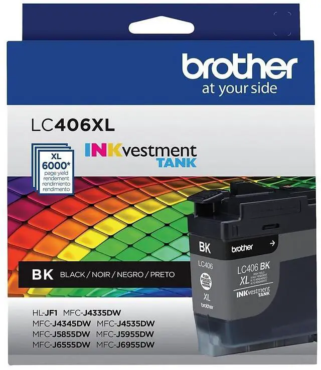 Alt view image 17 of 20 - LC406XLBKS INKvestment High-Yield Ink 6.000 Page-Yield Black