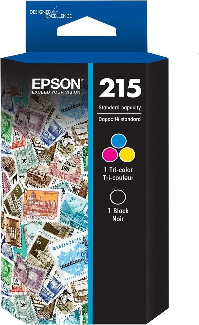 Alt view image 5 of 9 - Epson DURABrite Ultra T215 Ink Cartridge - Black, Color
