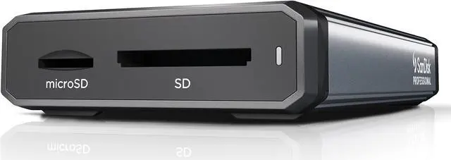 Alt view image 10 of 20 - SanDisk Professional PRO-READER SD and microSD QuickFlow compatible SDPR5A8-0000-GBAND
