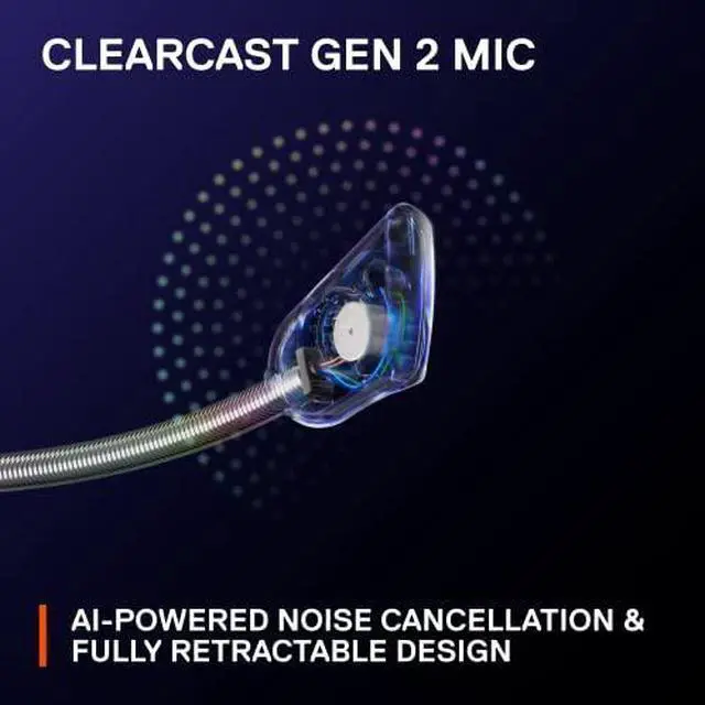 Alt view image 15 of 20 - SteelSeries Arctis Nova 7 Wireless Multi-Platform Gaming Headset — Neodymium Magnetic Drivers — 2.4GHz + Mixable Bluetooth — 38Hr USB-C Battery — ClearCast Gen2 AI Mic — PC, PS5, Switch, VR, Mobile