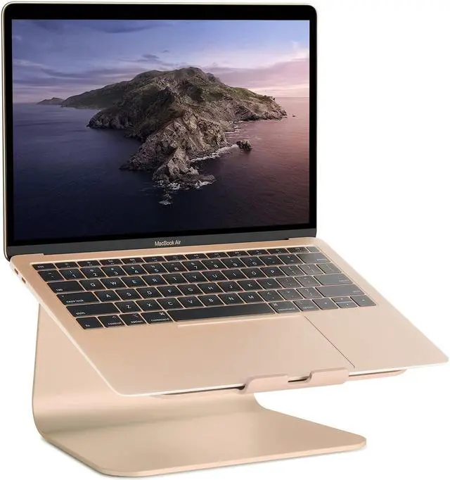 Alt view image 15 of 15 - Rain Design Mstand Laptop Stand - Gold