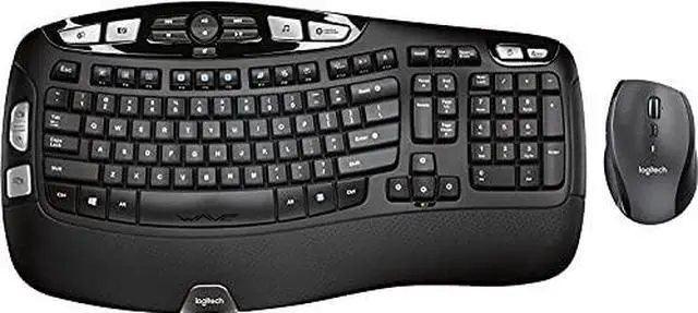 Alt view image 13 of 19 - Logitech MK570 Wireless Keyboard and Optical Mouse
