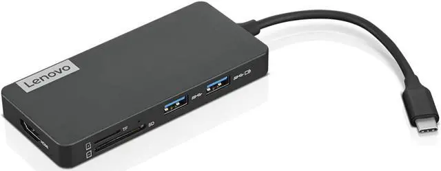 Alt view image 8 of 14 - Lenovo USB-C 7-in-1 Hub