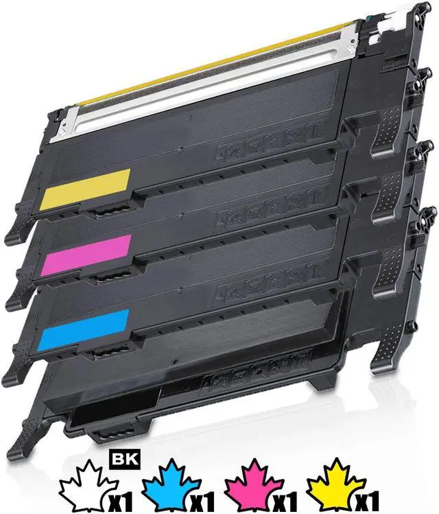 Alt view image 6 of 11 - 1 Set of 4 Inkfirst® Compatible Toner Cartridges Replacement for Samsung 407S 407 CLP320 CLP-325 CLP-325W CLX-3185