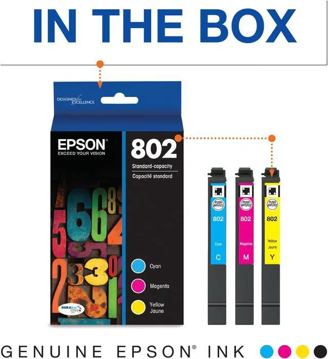 Alt view image 15 of 15 - EPSON AMERICA T802520-S Durabrite Ultra Multipak