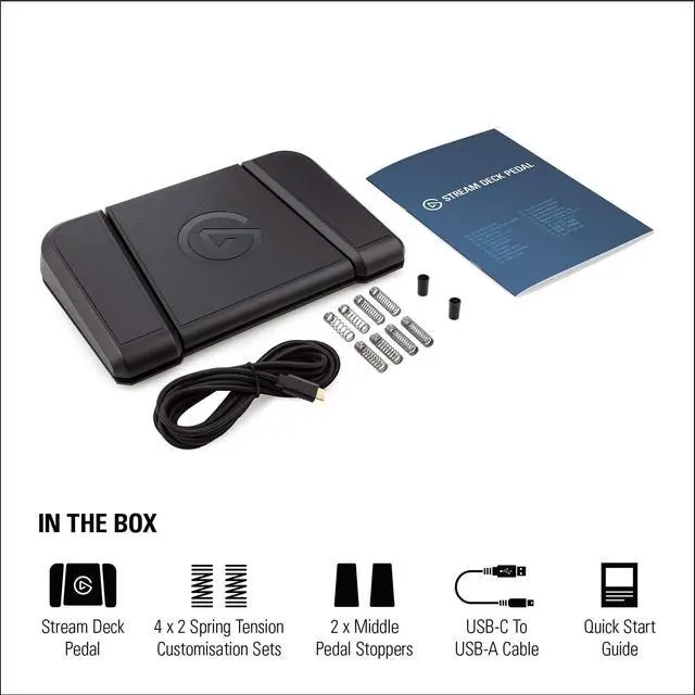 Alt view image 5 of 10 - Elgato Stream Deck Pedal #10GBF9901