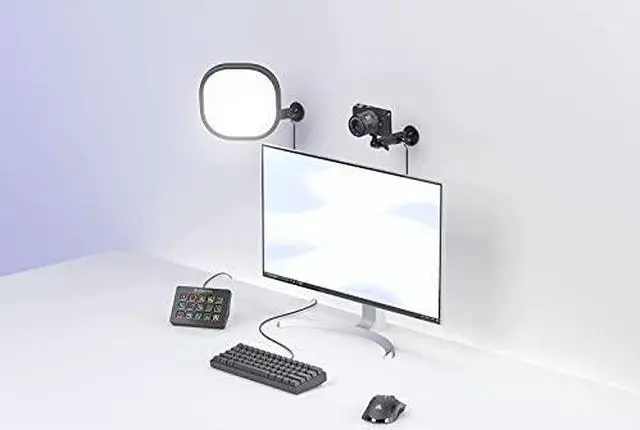 Alt view image 9 of 16 - elgato wall mount - articulated arm for cameras, lights and more, multi mount essential
