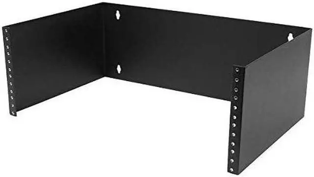 Alt view image 18 of 19 - Monoprice Wall Mount Bracket, 7in x 19in x 12in, 4U, Max 40 lbs.