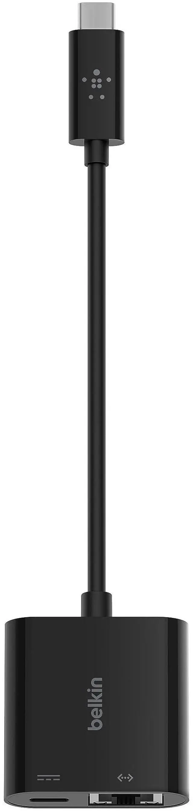 Alt view image 16 of 17 - Belkin - USB-C Network Adapter - Black (INC001BTBK)