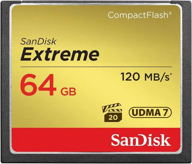 Alt view image 13 of 20 - SanDisk Extreme 64 GB CompactFlash