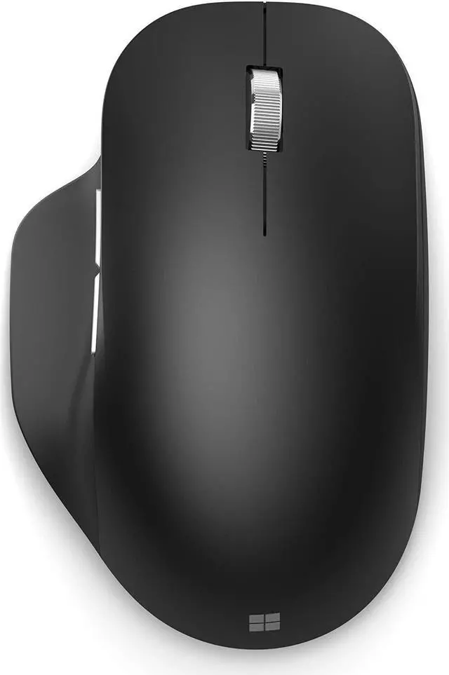 Alt view image 10 of 11 - Microsoft Bluetooth Ergonomic Mouse - Matte Black with comfortable Ergonomic Design, Thumb Rest, up to 15months battery life. Works with Bluetooth enabled PCs/Laptops Windows/Mac/Chrome computers