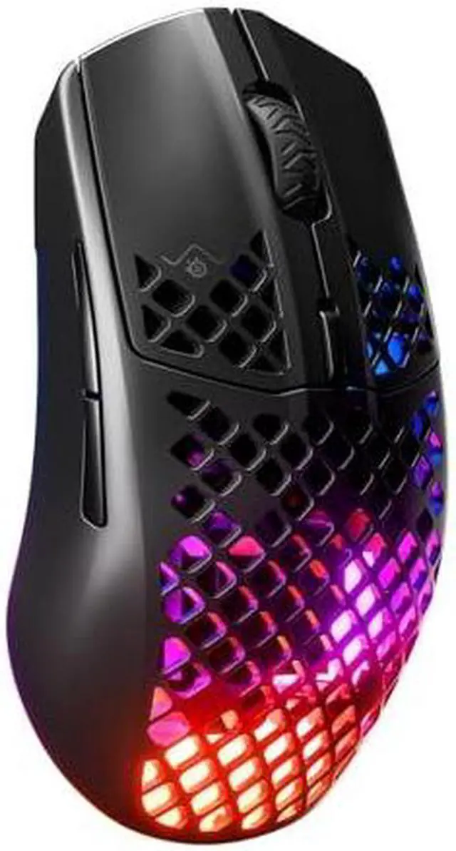 Alt view image 12 of 20 - SteelSeries - Aerox 3 2022 Edition Wireless Optical Gaming Mouse with Ultra Lightweight Design - Onyx (62612)