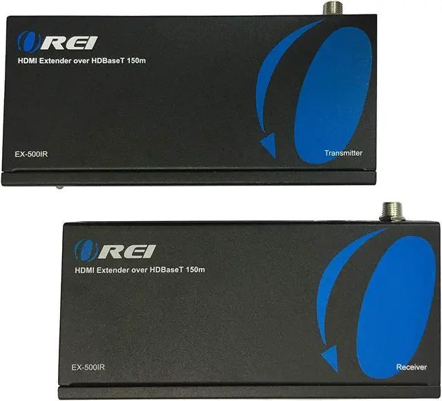 Alt view image 8 of 12 - orei hdmi extender over ethernet cat5e/cat6 power over cable  hdbaset  zero latency  1080p upto 500 feet ir signal