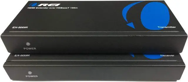 Alt view image 7 of 12 - orei hdmi extender over ethernet cat5e/cat6 power over cable  hdbaset  zero latency  1080p upto 500 feet ir signal