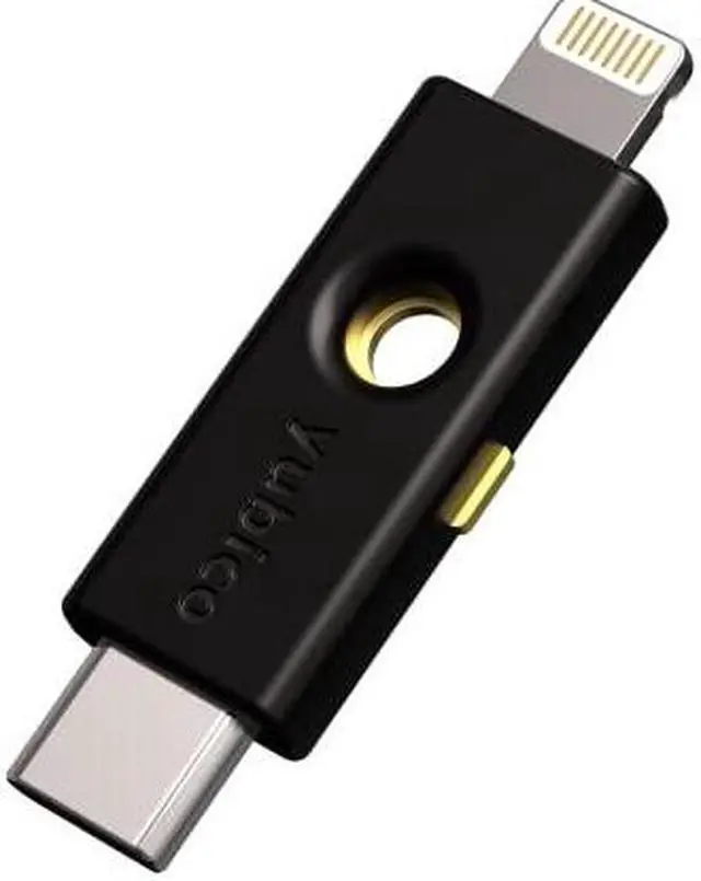 Alt view image 7 of 13 - Yubico YubiKey 5Ci - Two factor authentication security key -  USB-C / Lightning