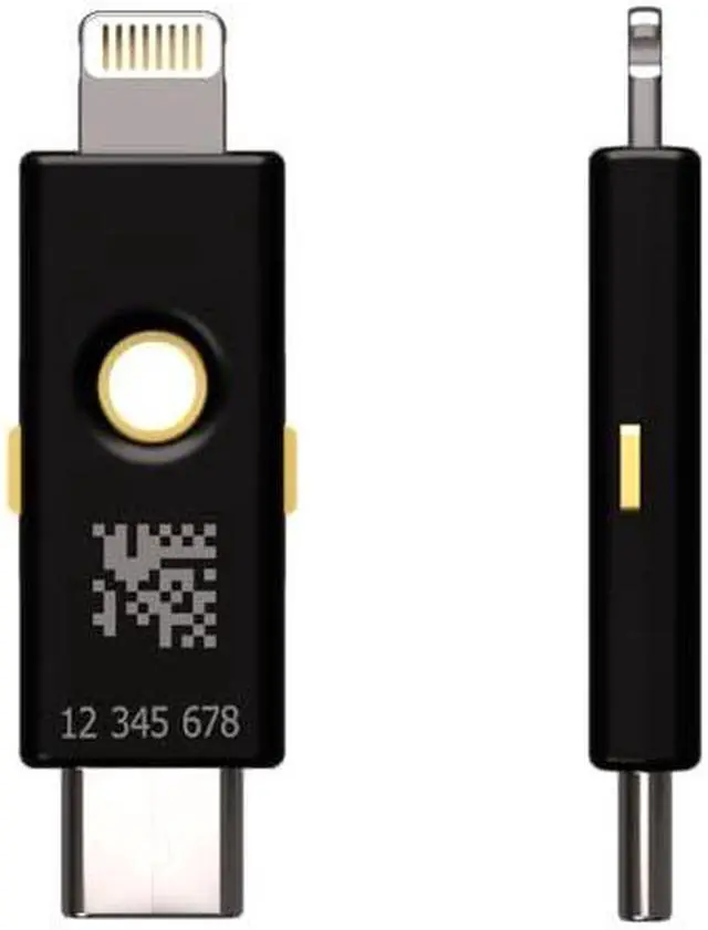 Alt view image 13 of 13 - Yubico YubiKey 5Ci - Two factor authentication security key -  USB-C / Lightning