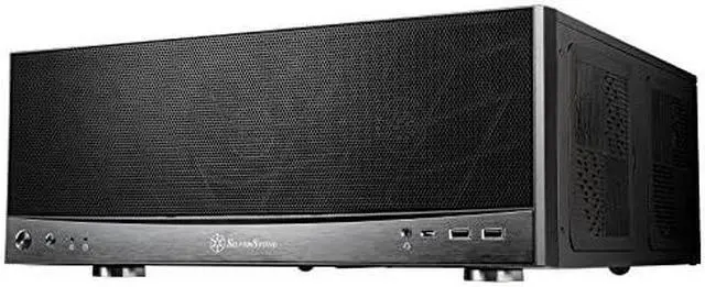 Alt view image 8 of 14 - Silverstone GD11 Ideal compact HTPC case with 240mm radiator support