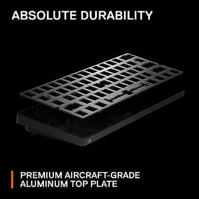 Alt view image 19 of 20 - SteelSeries Apex Pro Mini Wireless Mechanical Gaming Keyboard - World's Fastest Keyboard - Adjustable Actuation - Compact 60% Form Factor - RGB - PBT Keycaps - Bluetooth 5.0 - 2.4GHz - USB-C