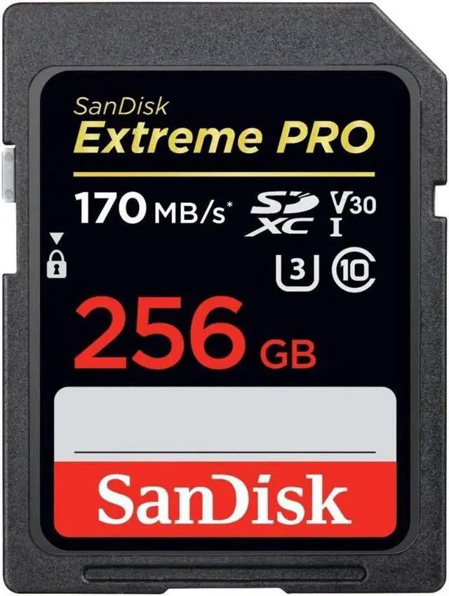 Alt view image 14 of 14 - SanDisk - SDSDXXY-256G-ANCIN - SanDisk Extreme PRO 256 GB Class 10/UHS-I (U3) SDXC - 170 MB/s Read - 90 MB/s Write -