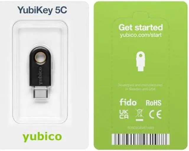 Alt view image 15 of 17 - Yubico YubiKey 5C - Two factor authentication security key -  USB-C