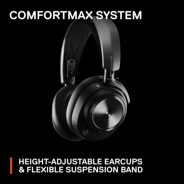 Alt view image 7 of 13 - SteelSeries Arctis Nova Pro PlayStation Wired High-Fidelity Gaming Audio with Multi-System Connect - Black