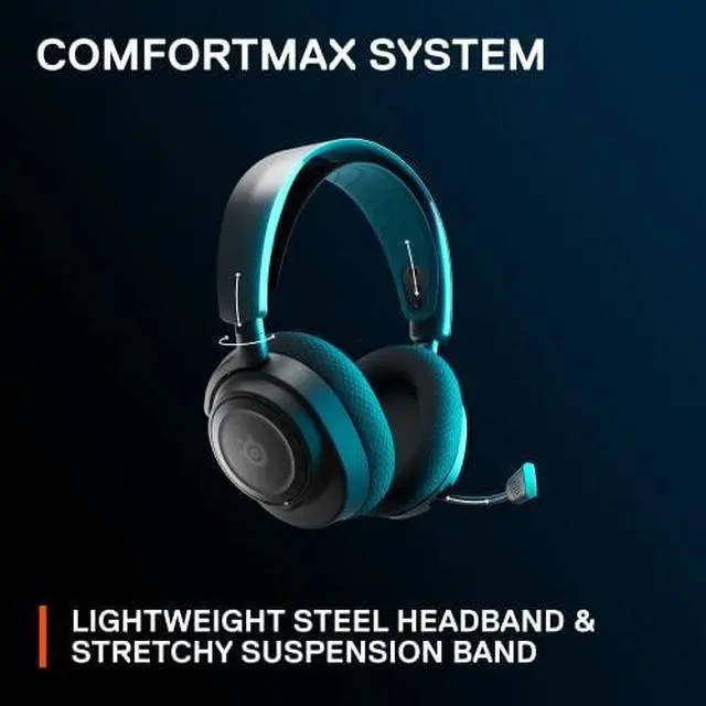 Alt view image 16 of 20 - SteelSeries Arctis Nova 7P Multi-Platform Premium Wireless Gaming Headset - Black