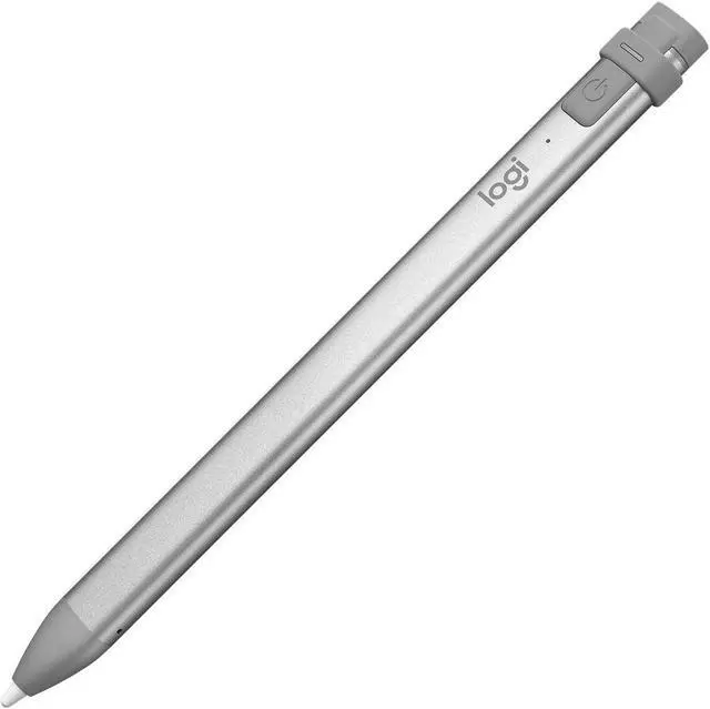 Alt view image 9 of 16 - Logitech 914-000051 Crayon Digital Pencil for Select Apple iPad Tablets Gray