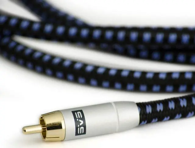 Alt view image 7 of 10 - SVS SoundPath RCA Audio Interconnect Cable - 16.4 ft. (5m)