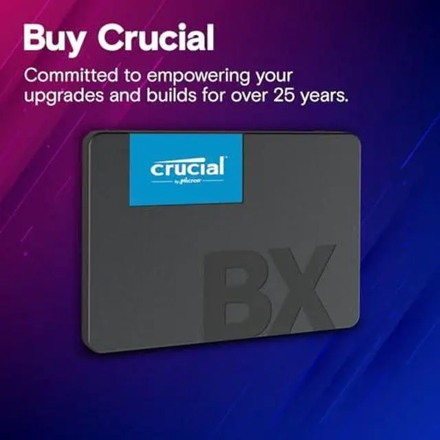 Alt view image 10 of 20 - Crucial - BX500 1TB Internal SSD SATA