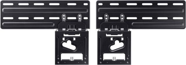 Alt view image 3 of 13 - samsung slim fit tv wall mount, compatible w/ 43- 85 q series, crystal uhd series televisions, easy installation, blends w/ any interior, minimalist look, wmn-b50eb/za, 2022, black