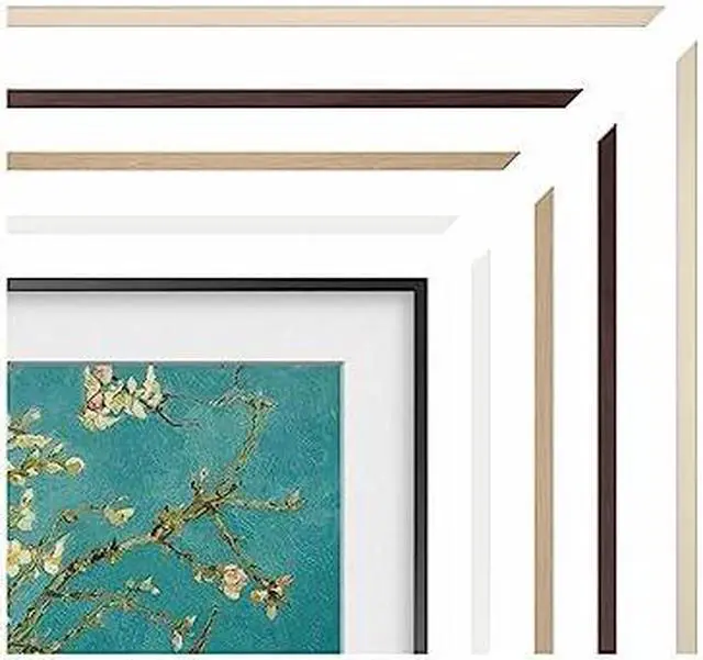 Alt view image 5 of 10 - Samsung Magnetic Metal Bezel for 50" LS03B/LS03A The Frame TV (Sand Gold) VG-SCFC50SGMZA