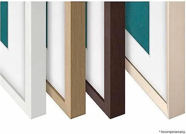 Alt view image 6 of 10 - Samsung Magnetic Metal Bezel for 50" LS03B/LS03A The Frame TV (Sand Gold) VG-SCFC50SGMZA
