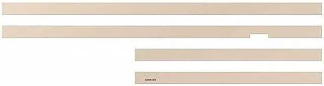 Alt view image 7 of 10 - Samsung Magnetic Metal Bezel for 50" LS03B/LS03A The Frame TV (Sand Gold) VG-SCFC50SGMZA