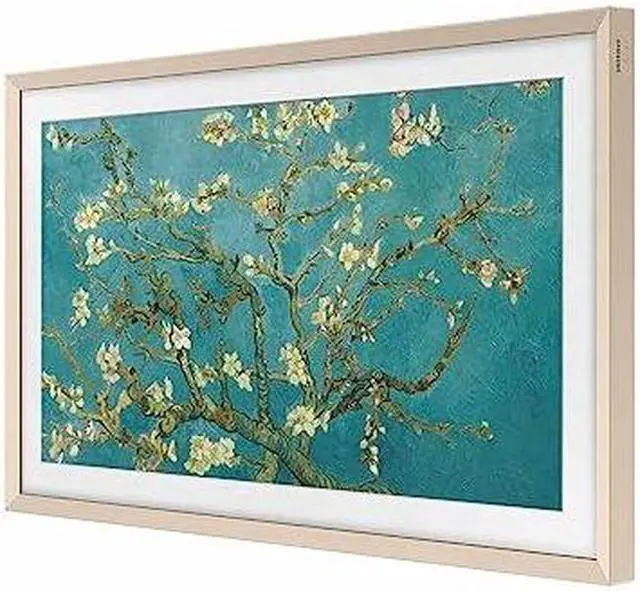 Alt view image 9 of 10 - Samsung Magnetic Metal Bezel for 50" LS03B/LS03A The Frame TV (Sand Gold) VG-SCFC50SGMZA