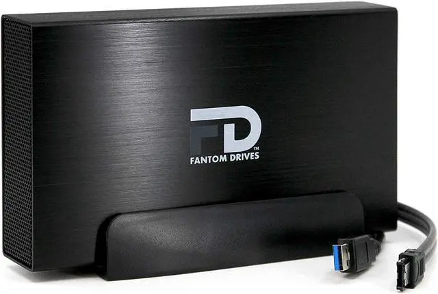 Alt view image 10 of 10 - fantom drives 2tb dvr external hard drive expander - usb 3.0 & esata - supports directv, dish, motorola, arris and more - black
