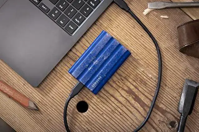 Alt view image 17 of 20 - Samsung - T7 Shield 1TB External USB 3.2 Gen 2 Rugged SSD IP65 Water Resistan...