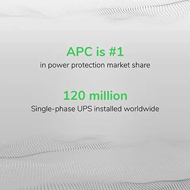 Alt view image 17 of 20 - APC BE850G2 UPS 850VA, 120V, 2 USB charging ports, 9 NEMA outlets(3 surge)- Tower - 8 Hour Recharge - 2 Minute Stand-by - 120 V Input - 120 V AC Output-Stepped Approximated Sine Wave - 6 x NEMA 5-15R