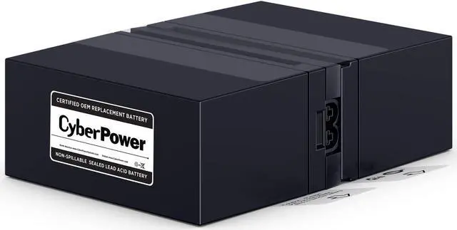 Alt view image 12 of 15 - CyberPower RB1280X2B UPS Replacement Battery Cartridge