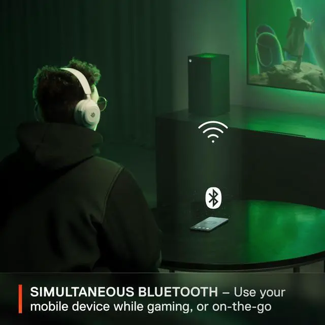 Alt view image 7 of 8 - SteelSeries Arctis Nova 7X Multi-Platform Premium Wireless Gaming Headset - White