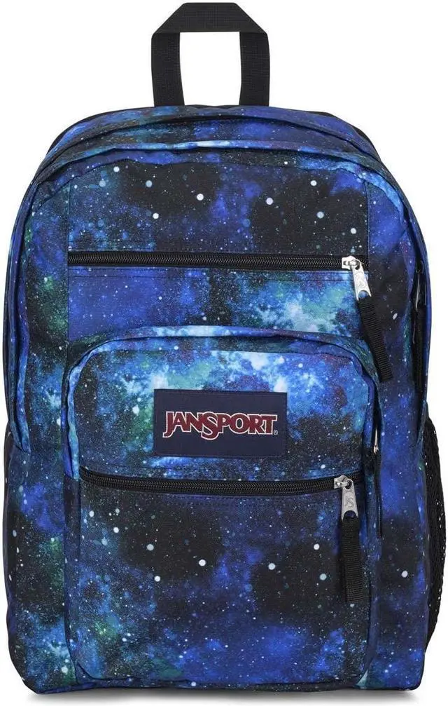 Main image of JanSport Big Student Backpack-Travel, or Work Bookbag with 15-Inch Laptop Compartment, Cyberspace Galaxy, One Size