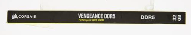 Alt view image 3 of 8 - CORSAIR - VENGEANCE 32GB (2x16GB) 6400MHz DDR5 C32 DIMM Desktop Memory - Black (CMK32GX5M2B6400C32)