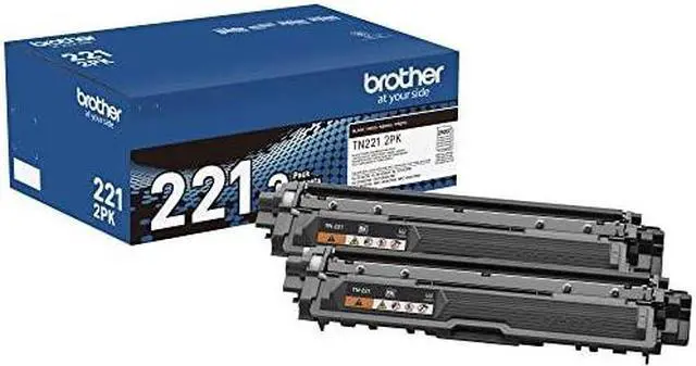 Alt view image 17 of 20 - BROTHER INTERNATIONAL TN-221-2PK StndrdYield BlkTonr Crtrdg 2Pk