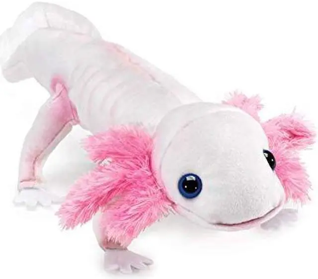 Alt view image 6 of 6 - Folkmanis Axolotl Finger Puppet, 9"