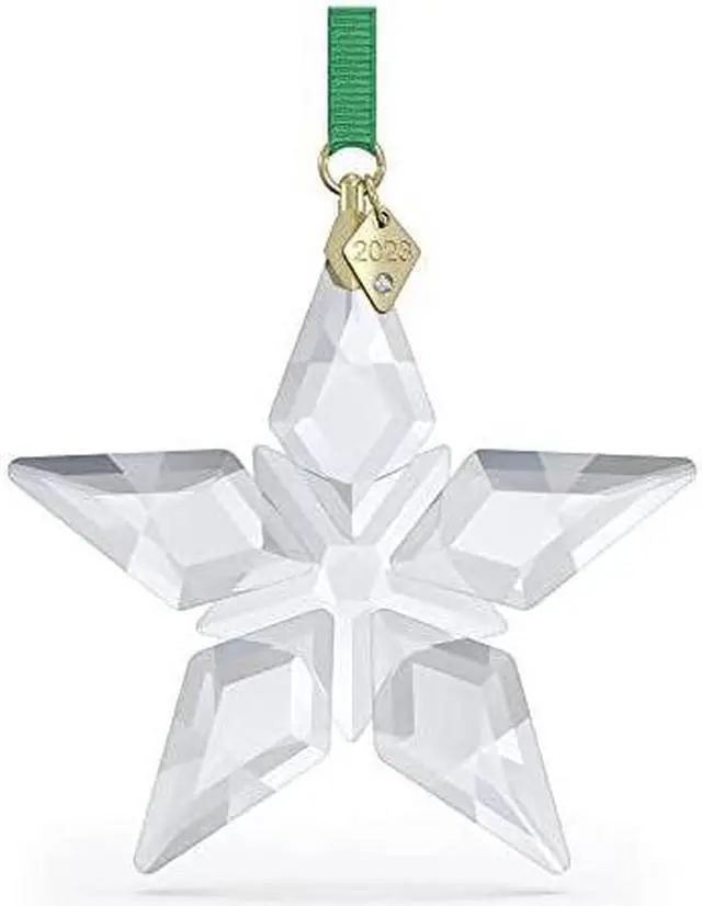Alt view image 4 of 7 - Swarovski Annual Edition 2023 Ornament, Clear Crystal Star with 97 Facets, Gold-Tone Finished Tag, Part of The Swarovski Annual Edition Collection
