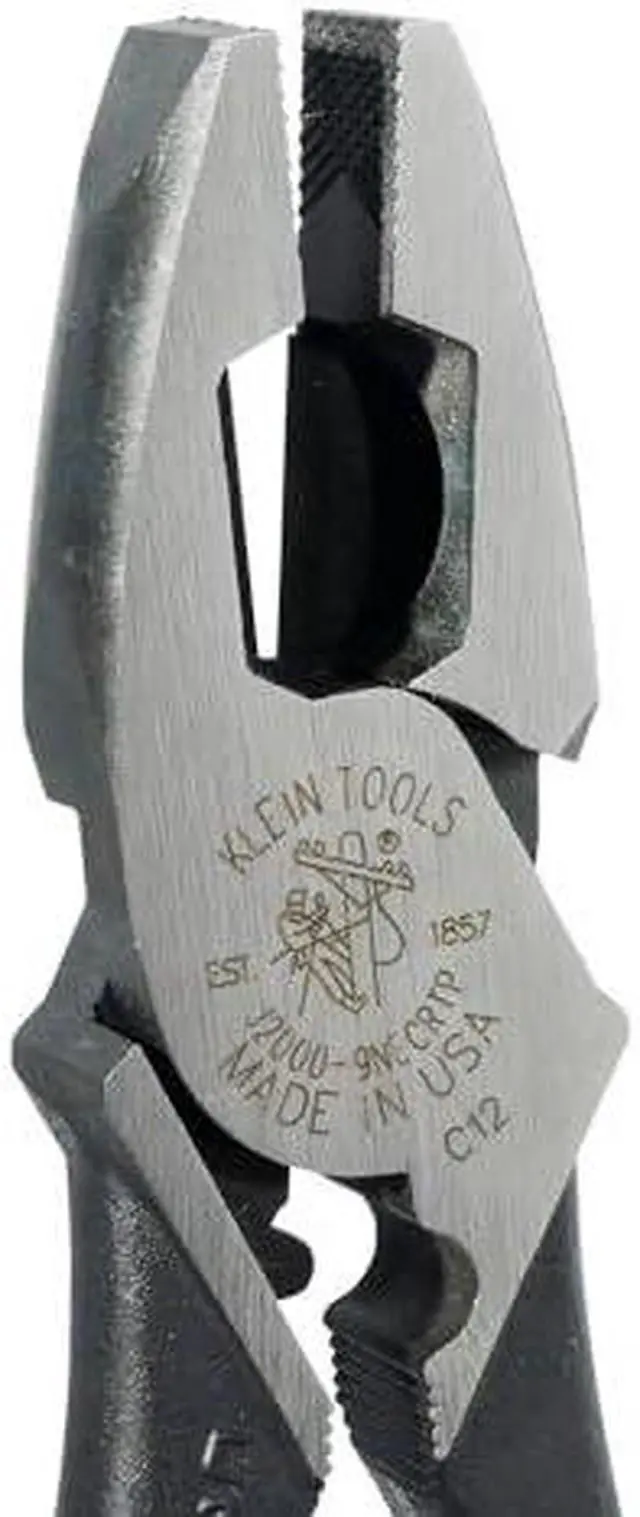 Alt view image 12 of 17 - Side Cutting Pliers, Crimper/Puller, 9-1/2