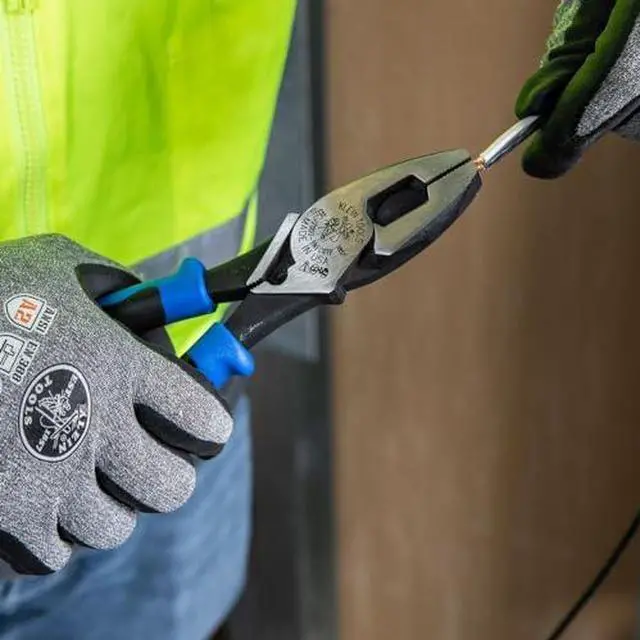 Alt view image 15 of 17 - Side Cutting Pliers, Crimper/Puller, 9-1/2